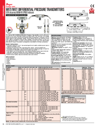 Thumbnail of document Brochure - 629C Wet/Wet Differential Pressure Transmitter